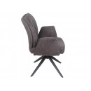 Стул SIGNAL WING Brego 40 капучино/черный, поворотный